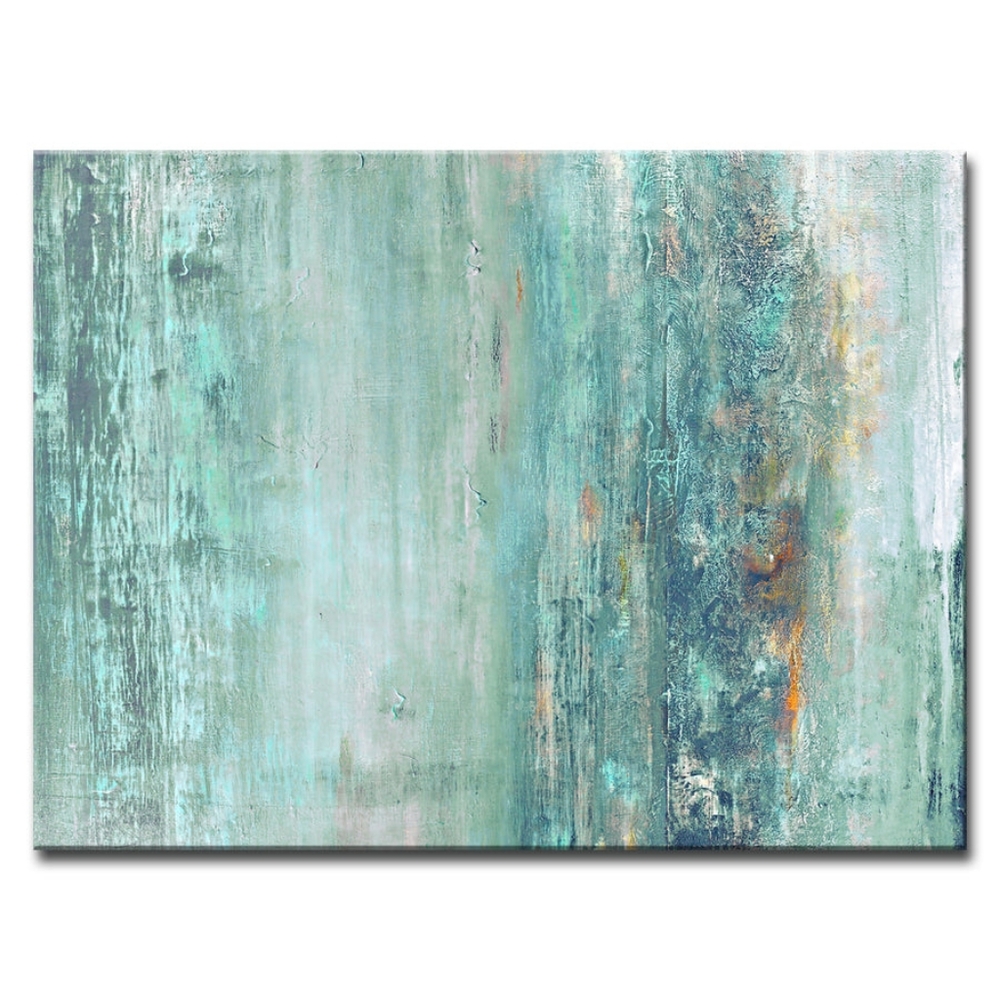 ABSTRACT SPA' WRAPPED CANVAS WALL ART BY TRISTAN SCOTT